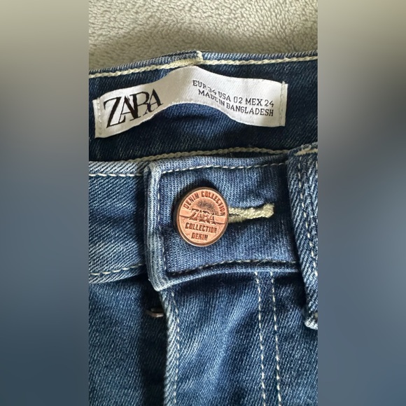 Zara high waisted jeans size 2 - Picture 5 of 6